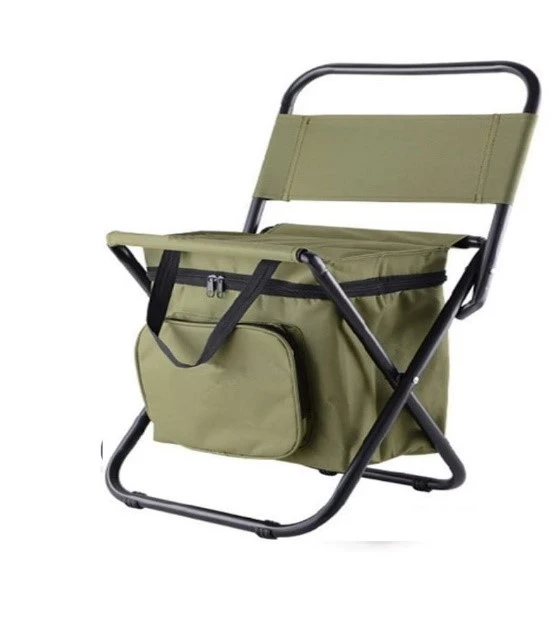 Nadalan Outdoor Folding Chairs Fishing Chair/Portable Camping Stool/Foldable Chair with Double Layer Oxford Fabric Coole-Best ice Fishing Chairs