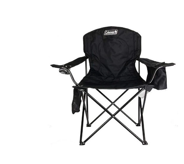 Coleman Camping Chair with Built-in 4 Can Cooler-Best ice Fishing Chairs