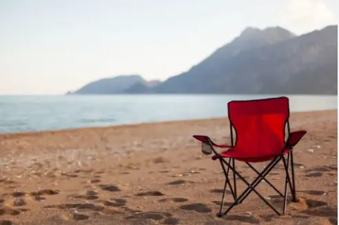 are camping chairs good for the beach