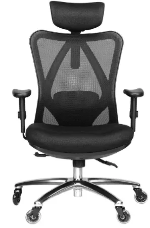 Ergonomic office chair for neck and shoulder pain