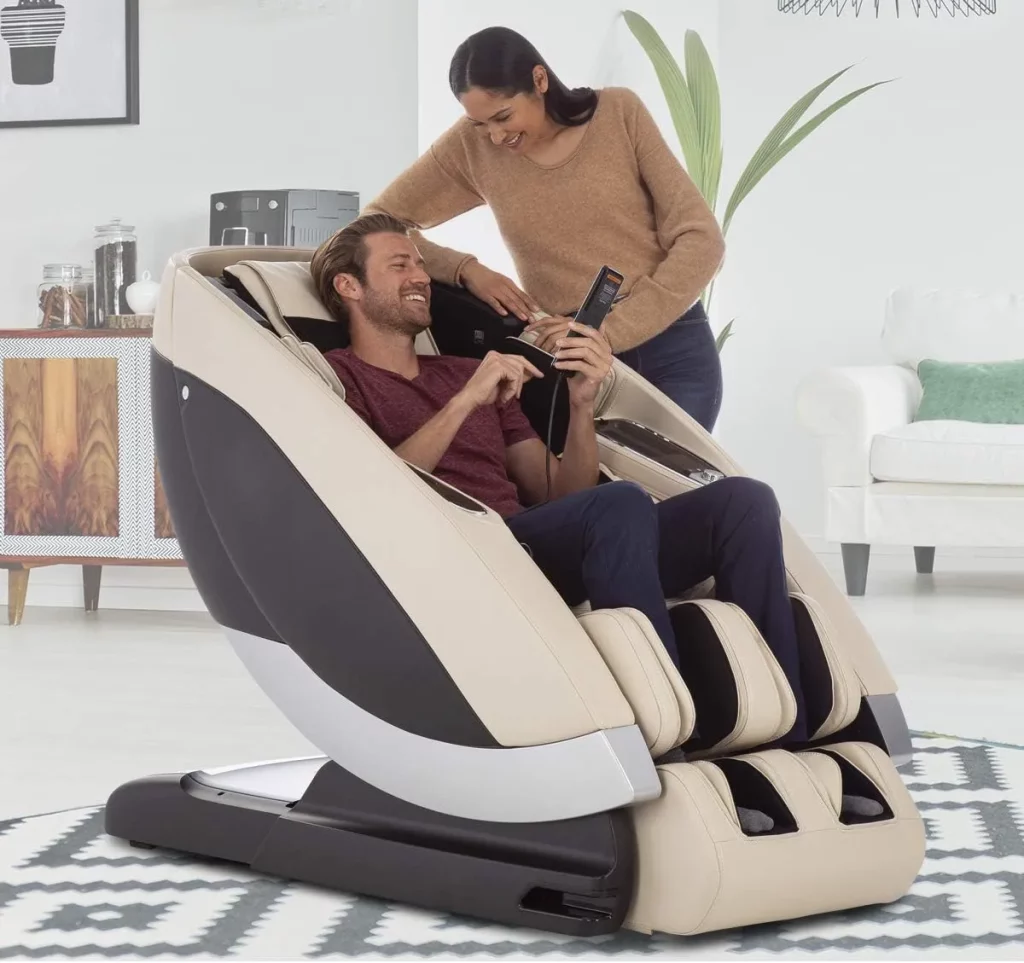 Massage chair Bluetooth setup