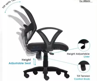 tension control of chair 
