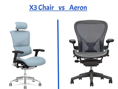 x chair vs herman miller chair- x 3 cHAIRS VS Aeron