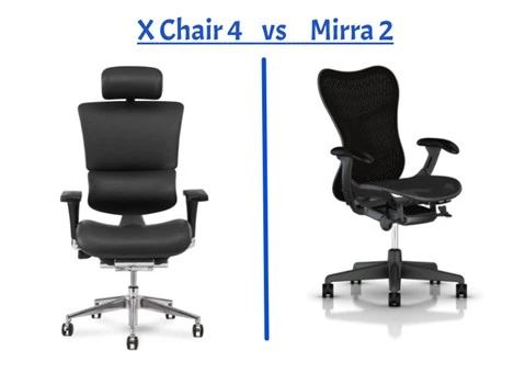 X CCHAIRS VS MIRRA 2- X CHAIRS VS HERMAN MILLER CHAIRS